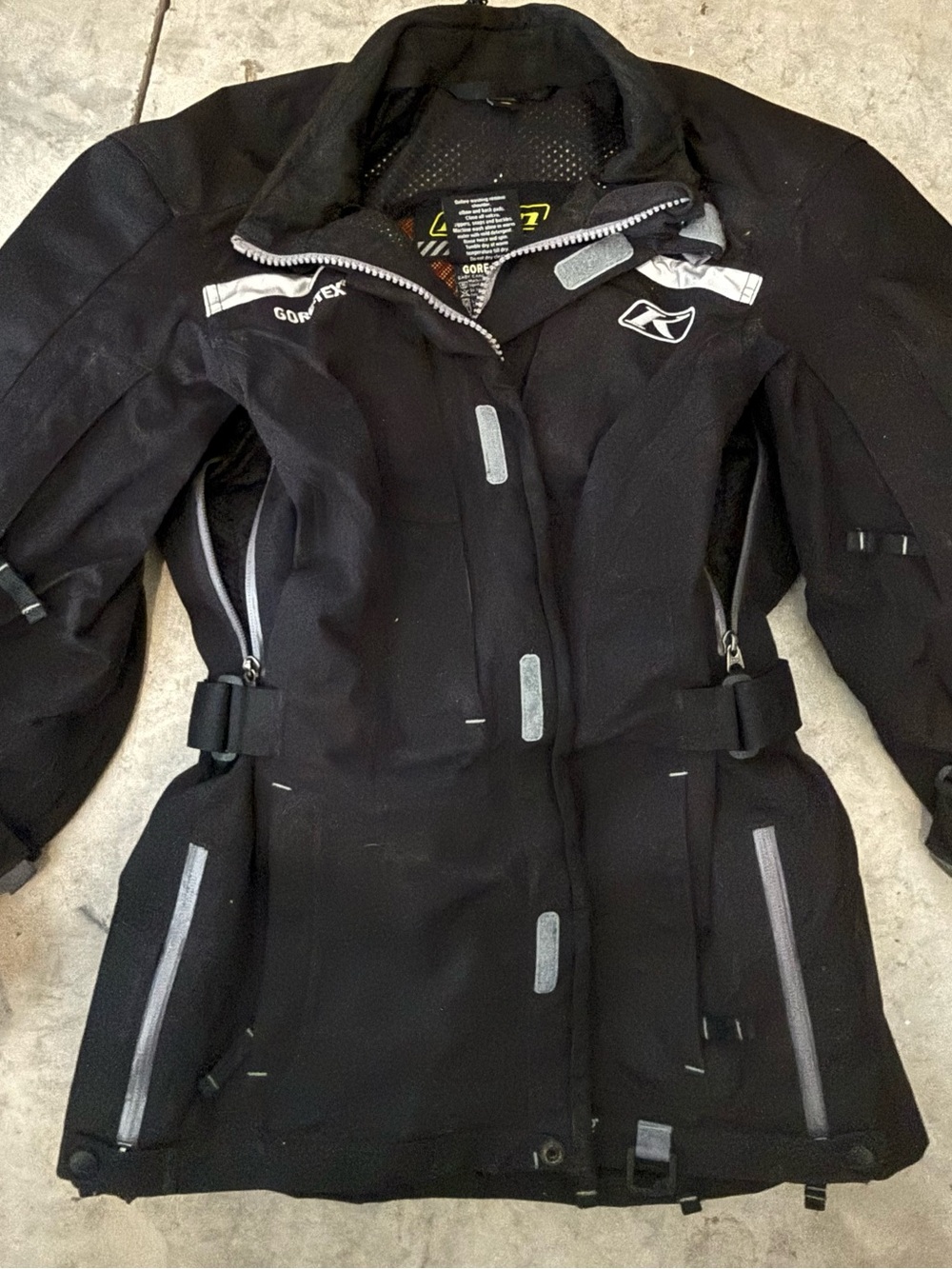 Women's Black Gore‑Tex Motorcyle Jacket by Klim